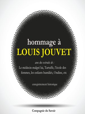 cover image of Hommage à Louis Jouvet